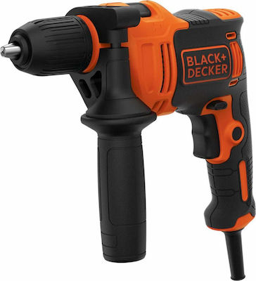 Black & Decker Κρουστικό Δράπανο 550W με 2x Τρυπάνια 6mm