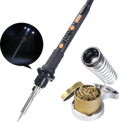 Yihua Yihua Soldering Iron Electric 18W with Temperature Setting with βάση στήριξης και σφουγγαράκι