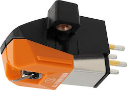 Audio Technica Plattenspielernadel AT-VM95EN Beweglicher Magnet in Orange Farbe