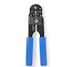 Nedis Blue Ethernet Internet Cable Crimping Plier RJ45 with Cable Cutter Μπλε