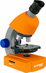 Bresser Junior Microscope 40x-640x Βιολογικό Μικροσκόπιο Εκπαιδευτικό Μονόφθαλμο 640x
