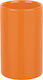 Dimitracas Tube Ceramic Cup Holder Countertop Orange