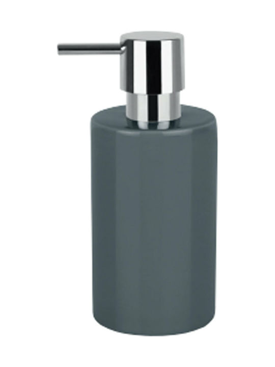 Dimitracas Tube Tabletop Ceramic Dispenser Gray