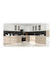 Charlotte Hood Cabinet White 60x30.5x45pcs