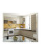 Alina Wall Kitchen Cabinet Sonomo-Mokka 50x30.5x71.8cm