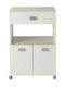 Romin Floor Cabinet Λευκό L59.6xW41.2xH88.3cm