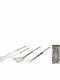 JK Home Decoration Set de 3 unelte BBQ cu Furculiță, Spatula și Pensete 574177