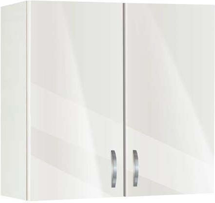 60 Cabinet Wall White Glossy 60x30x72cm