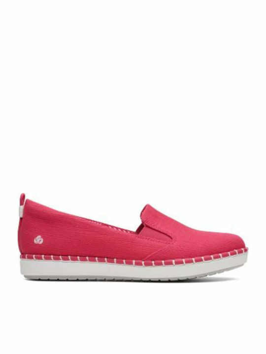 Clarks Step Glow Piele Anatomic Slip-on-uri pentru femei