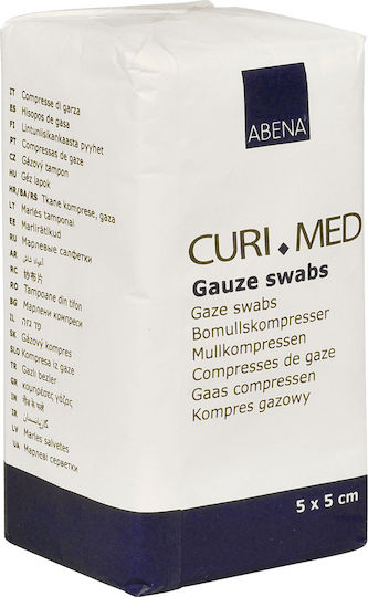 Abena Curimed Нестерилни Газове 5x5см 100 Бройки
