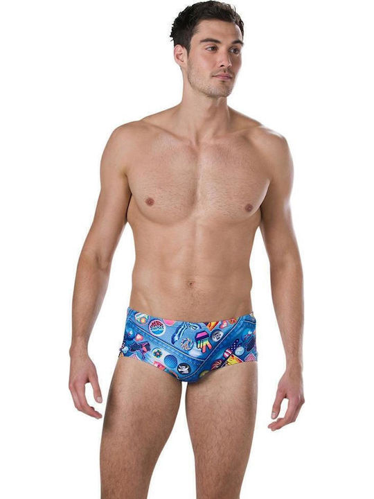 Speedo Brief Digi Flipturns Men's Swimwear Shor...