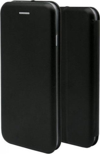 iNOS Book Δερματίνης Μαύρο (Huawei P Smart 2019)