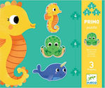 Puzzle pentru Copii Sea Animals pentru 2++ Ani 19buc Djeco