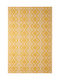Royal Carpet Flox 47 Χαλί Ορθογώνιο Καλοκαιρινό Ψάθινο Yellow