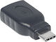 Manhattan Converter USB-A female to USB-C male 1pcs 354646