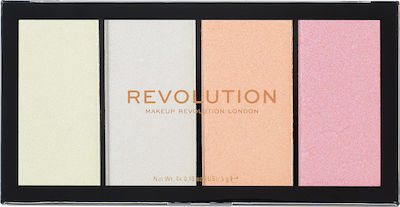 Revolution Beauty Re-loaded Highlighter Palette Lustre Lights 20gr