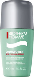 Biotherm Homme Aquapower Ice Cooling 48h Control Αποσμητικό 48h σε Roll-On 75ml Biotherm Homme Aquapower Ice Cooling 48h Control Αποσμητικό 48h σε Roll-On 75ml