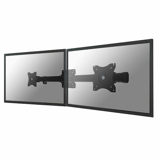 Newstar Επιτοίχια Βάση για 2 Οθόνες έως 27" (FPMA-CB100BLACK)