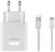 Huawei Φορτιστής με Θύρα USB-A και Καλώδιο USB-C 18W Λευκός (HW-059200EHQ Bulk)