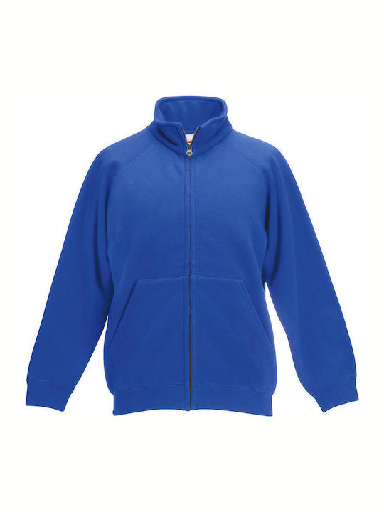 Fruit of the Loom Детска Суитшърт Жилетка Sweat Jacket 62-005-0 Син