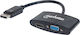 Manhattan 2-in-1 4K DisplayPort Adapter