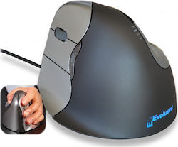 Bakker Elkhuizen Evoluent 4 Wired for Left-handed Gray Bakker Elkhuizen Evoluent 4 Wired for Left-handed Gray