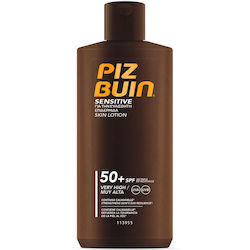 Piz Buin Sensitive Skin Lotion SPF50 200ml Piz Buin Sensitive Skin Lotion SPF50 200ml