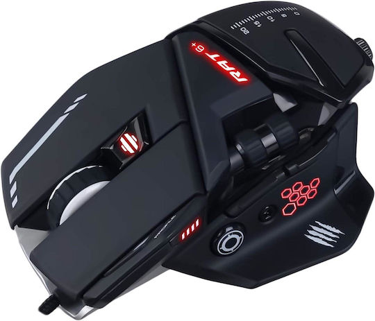 Mad Catz R.A.T. 6+ Gaming Mouse 12000 DPI Negru | Skroutz Romania