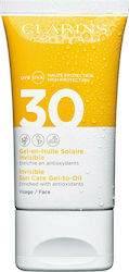Clarins Dry Touch Invisible Gel-to-Oil UVA/UVB SPF30 50ml Clarins Dry Touch Invisible Gel-to-Oil UVA/UVB SPF30 50ml
