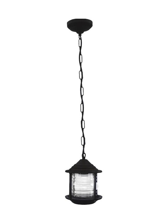Heronia LP-320Κ Corp de iluminat de Exterior E27 în Culoare Negru 11-0155