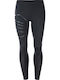 Endurance Burnland Long Tights Pantaloni termici pentru barbati Compresie Negru