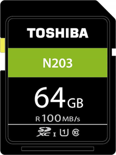 Toshiba N203 SDXC 64GB Class 10 U1 UHS-I