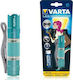 Varta Flashlight LED Waterproof with Maximum Brightness 19lm Lipstick Light 16617101421 Turquoise