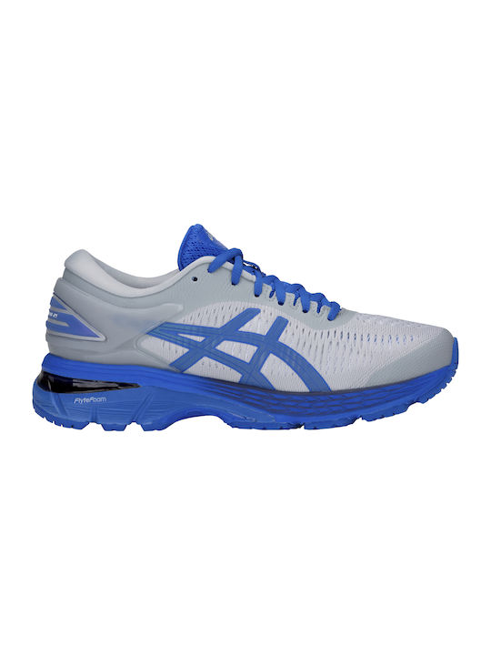 Gel-Kayano 25 Lite-show Damen Sportschuhe Laufen Mid Grey / Illusion Blue