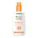 Garnier Ambre Solaire Protection 24h Hydration Αδιάβροχη Αντηλιακή Λοσιόν Σώματος SPF30 σε Spray 200ml