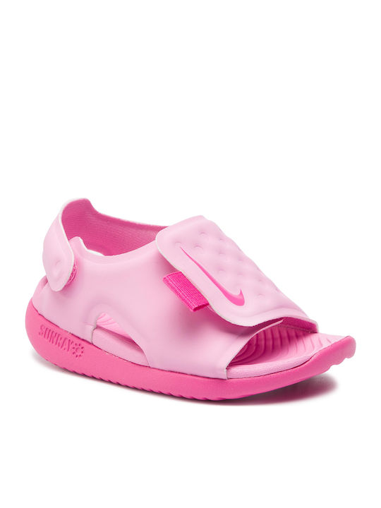 Nike Παιδικά Παπουτσάκια Θαλάσσης για Κορίτσι Sunray Adjust 5 TD Ροζ