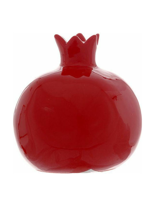 Iliadis Tabletop Lucky Charm Pomegranate Red Ceramic 10x11cm 1pcs