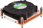 Inter-Tech K-199 Low Profile CPU Cooling Fan for 115x Socket