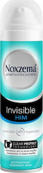 Noxzema Invisible Him Antiperspirant Deodorant 48h In Spray 150ml
