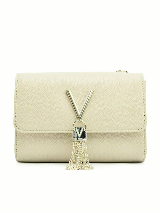 Valentino Bags Divina Γυναικεία Flap Bag σε Μπε...