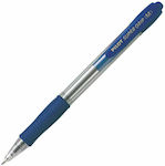 Pilot Στυλό Ballpoint 1.0mm με Μπλε Mελάνι Super Grip