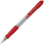 Pilot Στυλό Ballpoint 1.0mm με Κόκκινο Mελάνι Super Grip