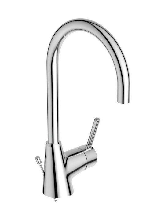 Ideal Standard Ceraline Mixing Tall Sink Faucet Silver