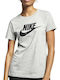 Nike Essential Women's Athletic T-shirt Gray