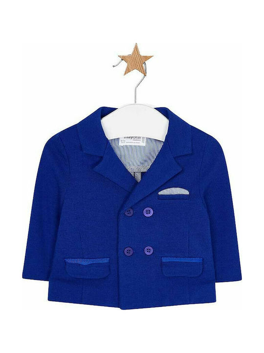 Mayoral Kids Blazer short Blue