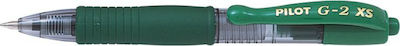 Pilot G-2 Pixie Pen Gel 0.7mm with Green Ink