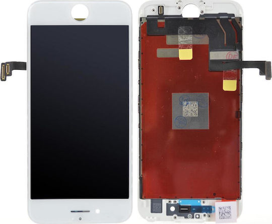 O ecran Type A+ cu Mecanism Tactil pentru iPhone 7 (Alb)