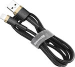 Baseus Cafule IP Edition Braided USB-A to Lightning Cable Gold 1m (CALKLF-BV1)