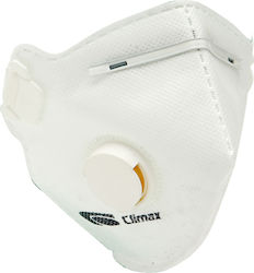 Climax Disposable Protective Mask FFP3 with Valve White 1pcs