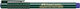 Faber-Castell Finepen 1511 Pen Ballpoint Green with Blue Ink